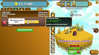 OP HACKCHEAT IN CLICKER HEROES [upl. by Pilar]