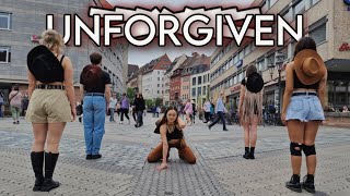 KPOP IN PUBLIC GERMANY LE SSERAFIM 르세라핌  UNFORGIVEN  OVERZONE [upl. by Tabor]