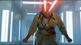 black lightning saves khalil from cutter Black Lightning S02E08 [upl. by Hakvir]