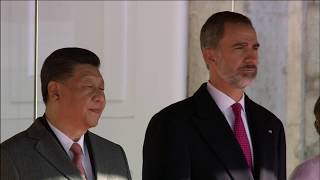 Recibimiento Oficial a Su Excelencia el presidente de la República Popular China Xi Jinping [upl. by Neva]