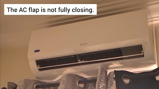 After Power Off The Air Conditioner Flap Does Not Close Completely  How To Fix  Tips And Tricks [upl. by Cruickshank172]