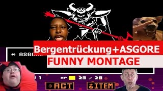 Undertale  Bergentrückung  ASGORE Remix  FUNNY MONTAGE [upl. by Marjie]