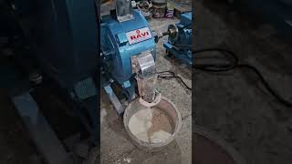 Ravi 10quot flourmill  char kan model  15 hp motor  6205 bearing size [upl. by Thgirw531]