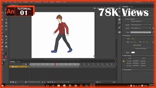 Bone tool in Adobe Animate cc [upl. by Haliehs]