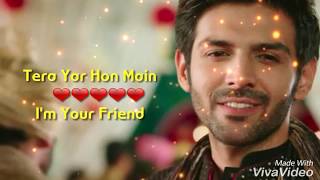 Tera Yaar Hoon Main  Arijit Singh amp Rochak Kohli  Lyrics With English Translation [upl. by Sigfried381]