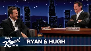 Guest Hosts Ryan Reynolds amp Hugh Jackman Interview Each Other [upl. by Fisk]