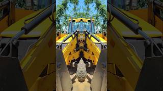 JCB MIRROR GADI 🔥😱🔥 jcb tractor jcbvideo [upl. by Orlena]