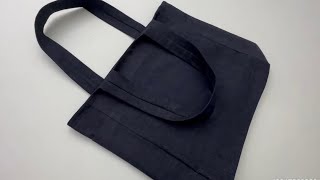 Easy Bag Sewing with Denim Fabric  Very easy bag sewing [upl. by Walford874]