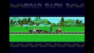 Road Rash 3 Video Scenes Part 25  BUSTED [upl. by Lockwood]