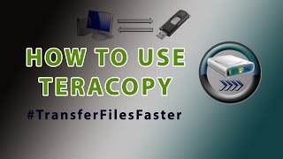 How to use TeraCopy to copy and transfer files faster  video tutorial by TechyV [upl. by Nnav]