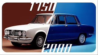 The Story Of The Big Giulias Alfa Romeo 1750 and 2000 Berlinas [upl. by Iorgo83]