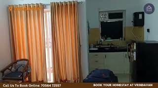 Homestay At Vrindavan  Vrindavan Hotels  Reviews Of HMStay [upl. by Nagyam326]