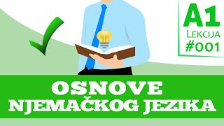 Prve osnove Njemačkog jezika A1L1  Njemački za početnike A1  EGA [upl. by Adnilasor]