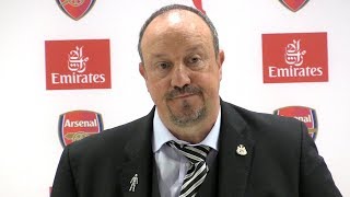 Arsenal 20 Newcastle  Rafa Benitez Full Post Match Press Conference  Premier League [upl. by Cacie]