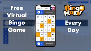 How to host a free virtual bingo game with Bingo Maker [upl. by Feilak]