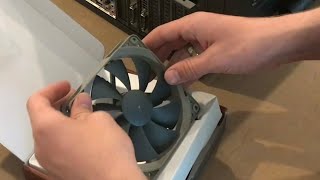 REVIEW noctua np p12 redux 1700 pwm high performance cooling fan 4pin 1700 rpm [upl. by Haimehen]