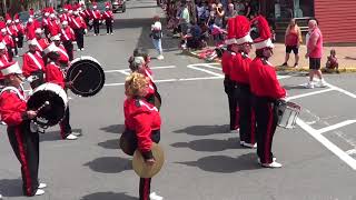 NY Skyliners Alumni at the 2018 Hudson Flag Day Parade [upl. by Anyahc378]