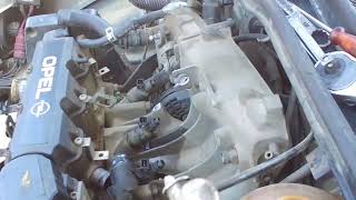 OPEL CORSA  2003   FUEL RAIL REMOVAL [upl. by Dania]