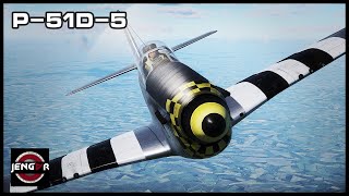 THE HARD MUSTANG P51D5  USA  War Thunder [upl. by Cate]