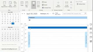 Outlook Calendar Multiple Time Zones [upl. by Ku]