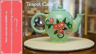 Make a Teapot Cake [upl. by Mackie]