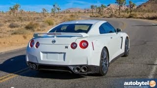 2014 Nissan GTR R35 Premium Test Drive amp Sports Car Video Review [upl. by Ardnac]