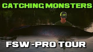 Fishing Sim World Pro Tour Catching Monsters Gillhams Fishing Resort 504 lb Fish [upl. by Geralda]