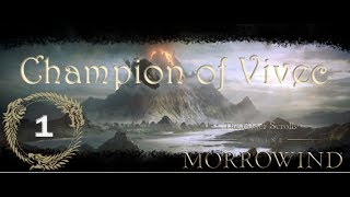 The Elder Scrolls Online  Morrowind  Champion of Vivec  Part 1 [upl. by Oihsoy]