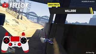 How To WALLRIDE With a BMX GTA 5 Stunt Tutorial [upl. by Drabeck]