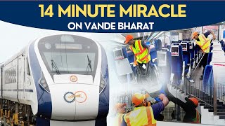 Vande Bharat 14 Minute Miracle Indian Railways’ New Scheme Inspired From Japan’s Bullet Trains [upl. by Sacrod]