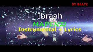 IbraahMapenzi INSTRUMENTAL  LYRICS Beat remake [upl. by Ekaterina]