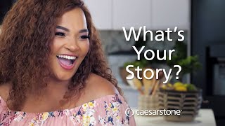 Whats Your Story  At home with Siba Mtongana amp Caesarstone [upl. by Moreville921]