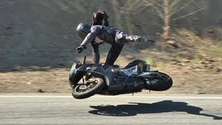 Crazy Highside Motorcycle Crash [upl. by Christensen849]