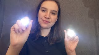 ASMR  Follow the Light Eye Test Favourites amp Light Triggers for an Intense Sleep [upl. by Llerrej]