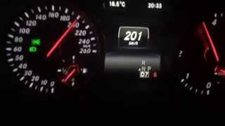 Mercedes GLA 200 CDI 2014 Acceleration [upl. by Lorna]