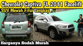 Chevrolet Captiva 2011 Facelift  SUV mewah Harga Murah [upl. by Esiuol]