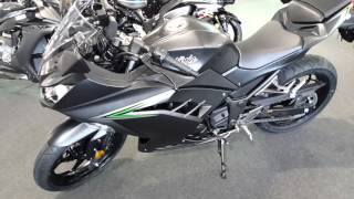 2016 Kawasaki Ninja® 300 ABS Metallic Matte Carbon Gray [upl. by Diver]