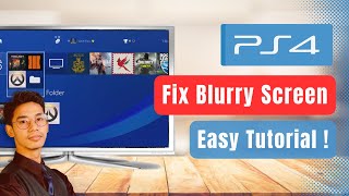 PS4  How to Fix Blurry Screen [upl. by Allemaj820]