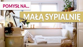 MAŁA SYPIALNIA mieszkanie w bloku Sprytne rozwiązania z IKEA [upl. by Tove]