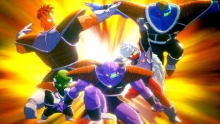 Ginyu Force  All attacks and skills on anime Dragon Ball Z [upl. by Elleval55]