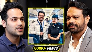 Salary Of A Pilot amp Cabin Crew  Shared By FlyingBeast320  Raj Shamani Clips [upl. by Orme410]