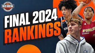 The College Basketball Show FINAL 2024 Player Rankings Revealed  WHO WILL BE NO 1 [upl. by Aisek274]