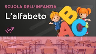 Didattica a distanza  Lalfabeto esercizio per la Scuola dellInfanzia [upl. by Debi]