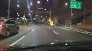 118동부간선도로 성수의정부 방향 주행 South Korea Night Road Drive on the Eastern Freeway 드라이브 [upl. by Maice]