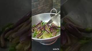 Vankaya fry in telugubrinjal fry Vankaya recipe viralshorts [upl. by Tiga540]