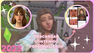 COMO INSTALAR MODS Y CONTENIDO PERSONALIZADO EN LOS SIMS 4 PC 😊  Los Sims 4 Tutorial [upl. by Araes547]