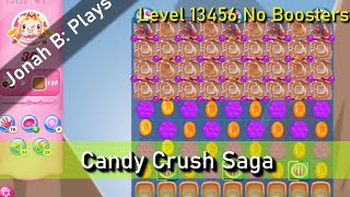 Candy Crush Saga Level 13456 No Boosters [upl. by Buell188]