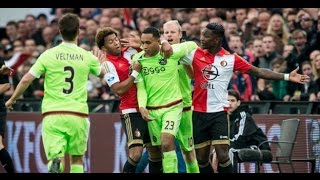 Ajax vs Feyenoord  Ultimate Battle  Fouls Figths and Goals [upl. by Ziagos]