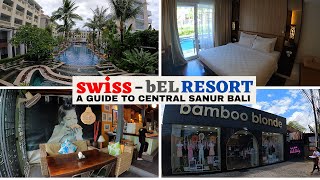 Bali Sanur Swiss Bel Resort A Walking Tour Guide To Central Sanur [upl. by Aurita571]