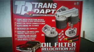 Trans Dapt oil filter relocation kit [upl. by Jodoin627]